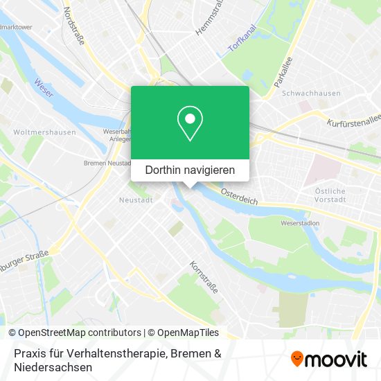 Praxis für Verhaltenstherapie Karte