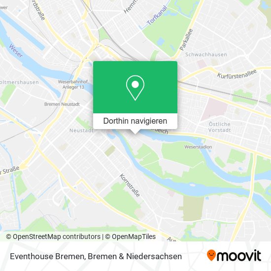 Eventhouse Bremen Karte