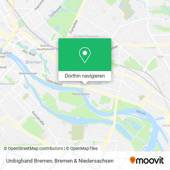 Unibigband Bremen Karte