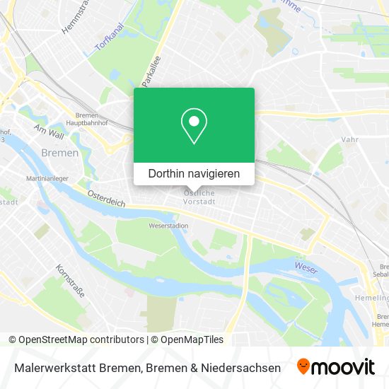Malerwerkstatt Bremen Karte