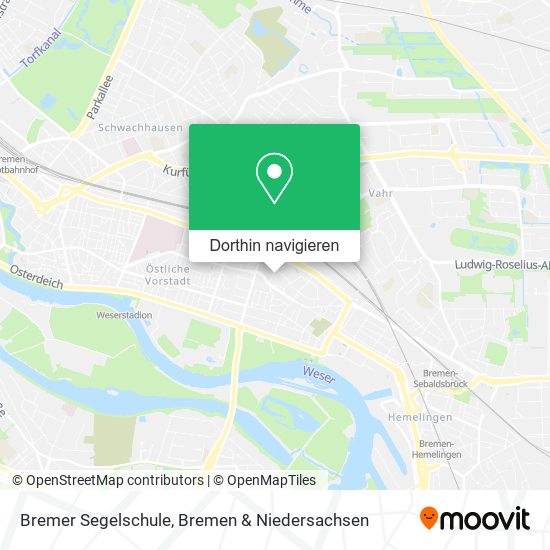 Bremer Segelschule Karte