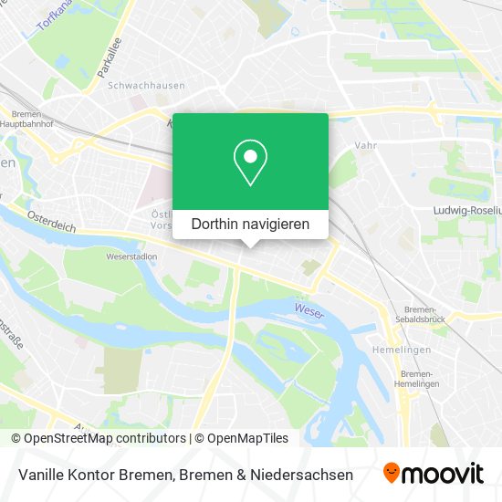 Vanille Kontor Bremen Karte