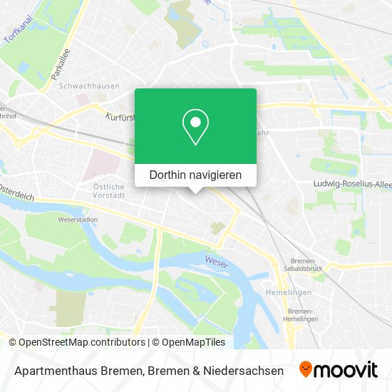 Apartmenthaus Bremen Karte