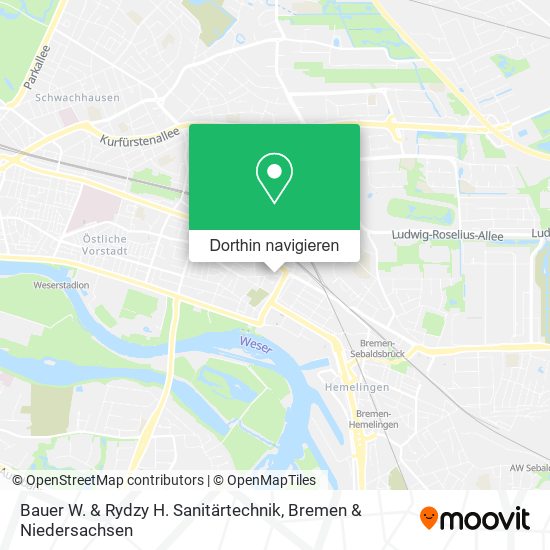 Bauer W. & Rydzy H. Sanitärtechnik Karte