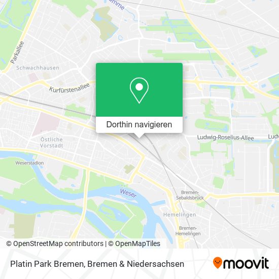 Platin Park Bremen Karte