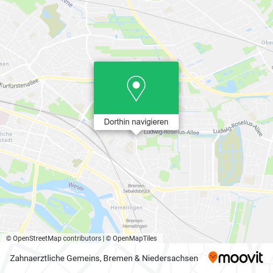 Zahnaerztliche Gemeins Karte