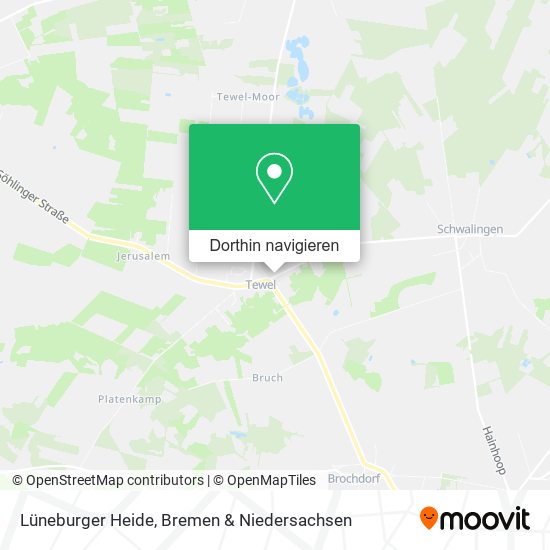 Lüneburger Heide Karte