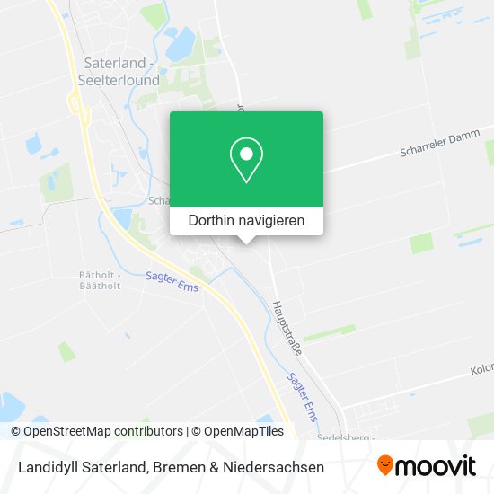 Landidyll Saterland Karte