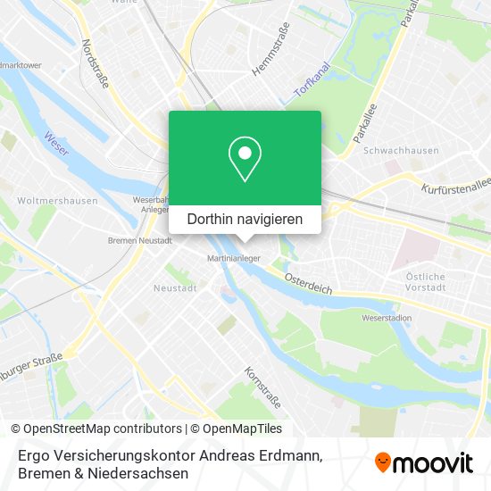Ergo Versicherungskontor Andreas Erdmann Karte