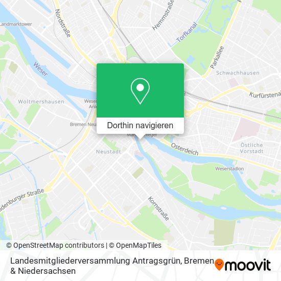 Landesmitgliederversammlung Antragsgrün Karte