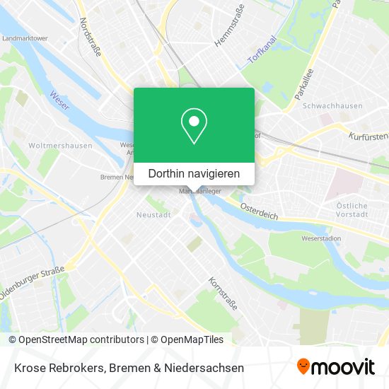 Krose Rebrokers Karte