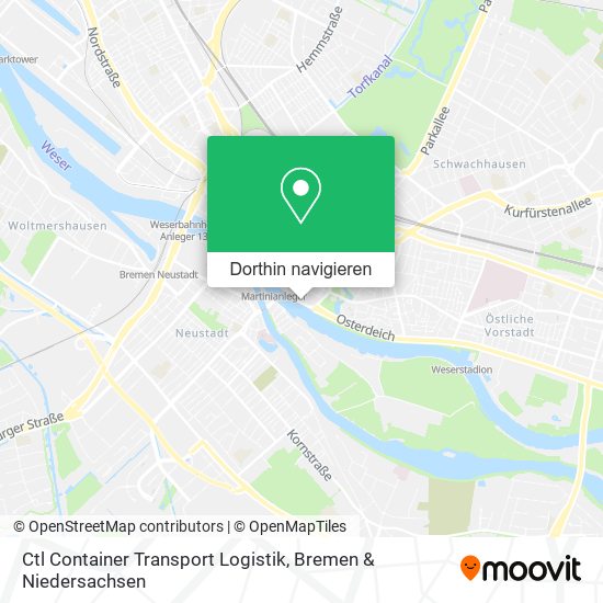Ctl Container Transport Logistik Karte