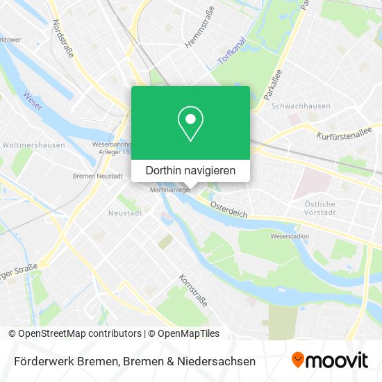 Förderwerk Bremen Karte