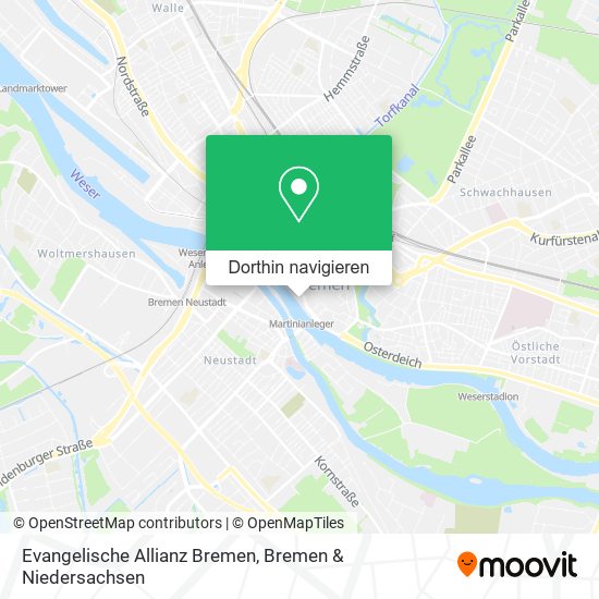 Evangelische Allianz Bremen Karte