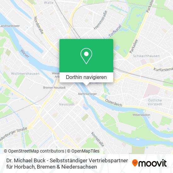 Dr. Michael Buck - Selbstständiger Vertriebspartner für Horbach Karte