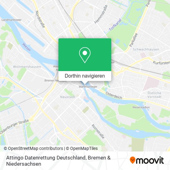 Attingo Datenrettung Deutschland Karte