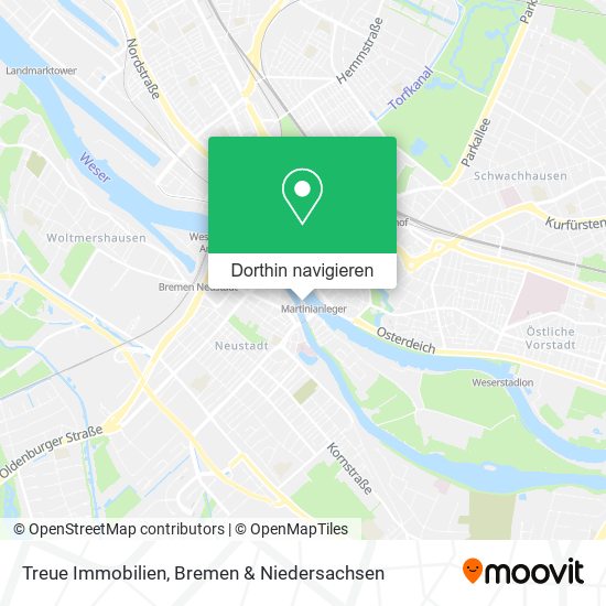 Treue Immobilien Karte
