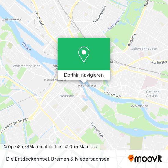 Die Entdeckerinsel Karte