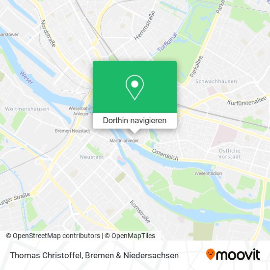 Thomas Christoffel Karte