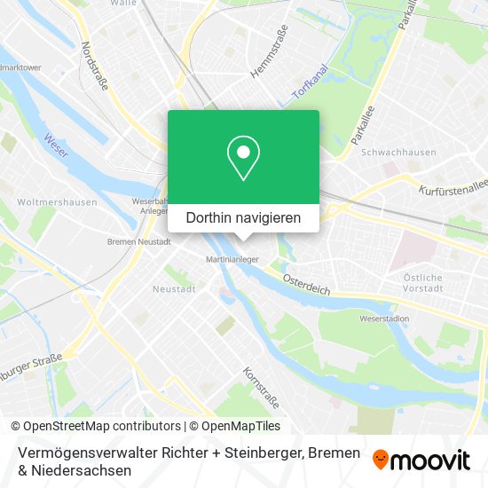 Vermögensverwalter Richter + Steinberger Karte