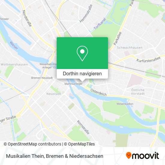 Musikalien Thein Karte