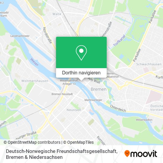 Deutsch-Norwegische Freundschaftsgesellschaft Karte