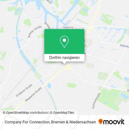 Company For Connection Karte
