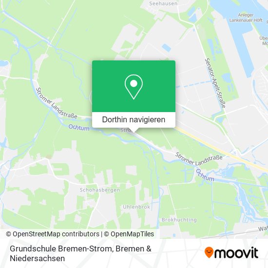 Grundschule Bremen-Strom Karte