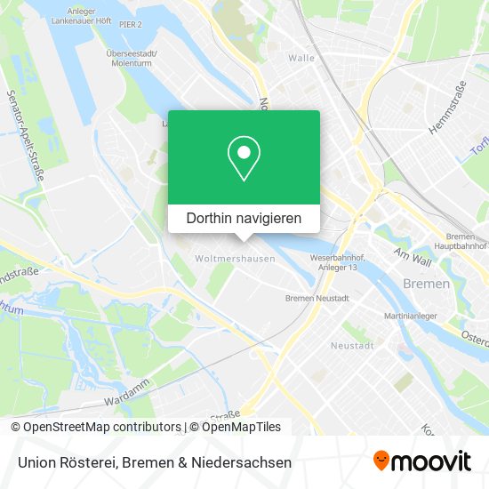 Union Rösterei Karte
