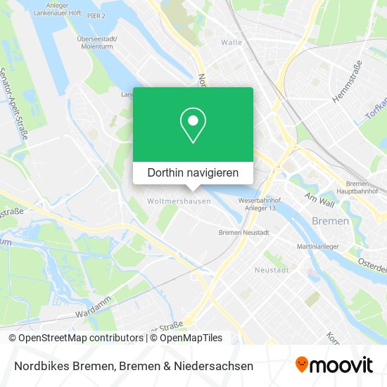 Nordbikes Bremen Karte