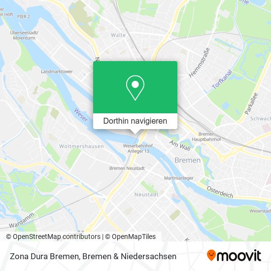 Zona Dura Bremen Karte