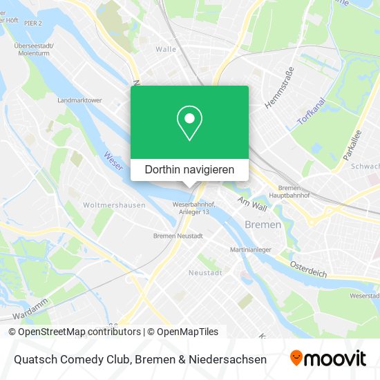 Quatsch Comedy Club Karte