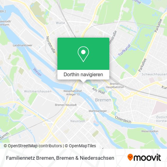 Familiennetz Bremen Karte