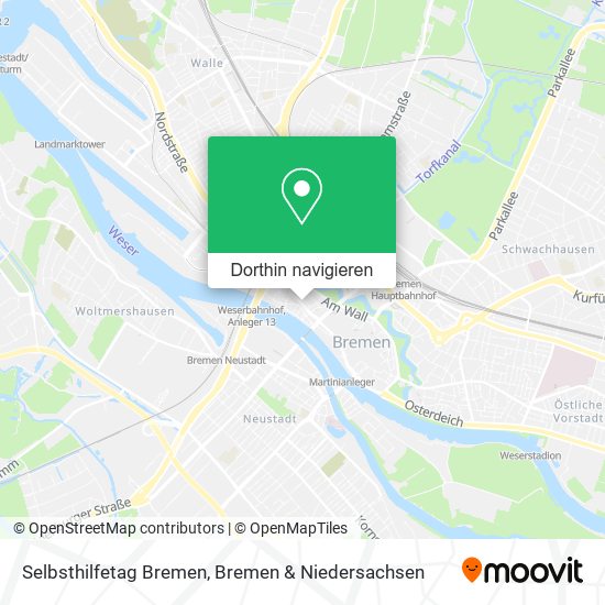 Selbsthilfetag Bremen Karte
