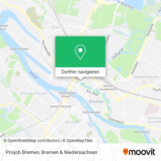 Projob Bremen Karte