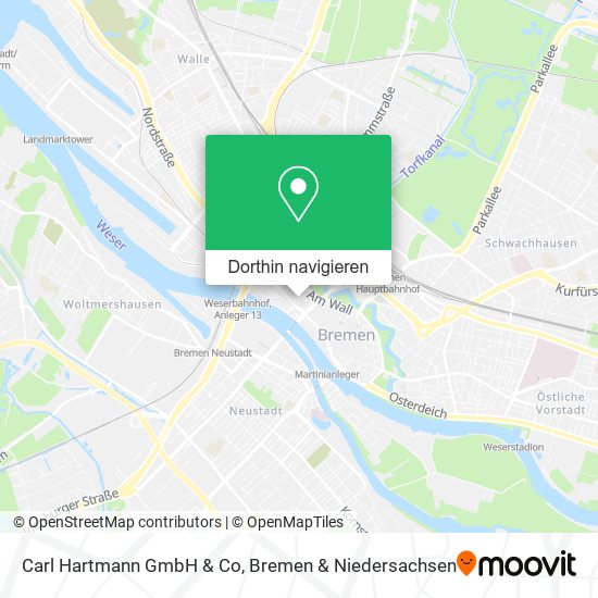 Carl Hartmann GmbH & Co Karte