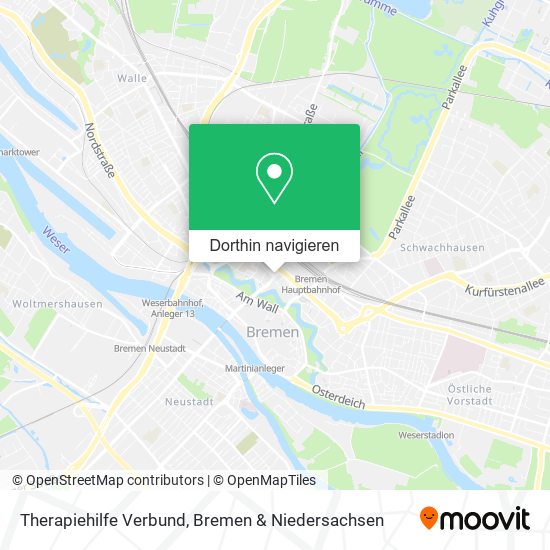 Therapiehilfe Verbund Karte