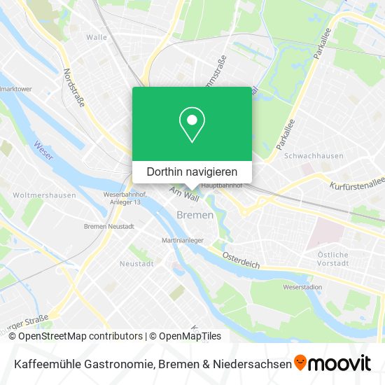 Kaffeemühle Gastronomie Karte