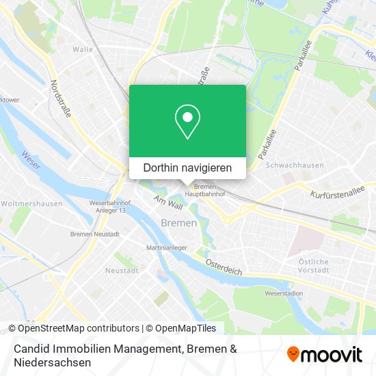 Candid Immobilien Management Karte