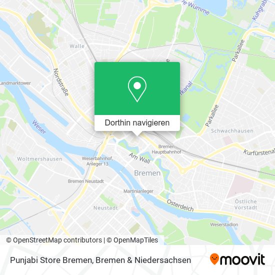 Punjabi Store Bremen Karte