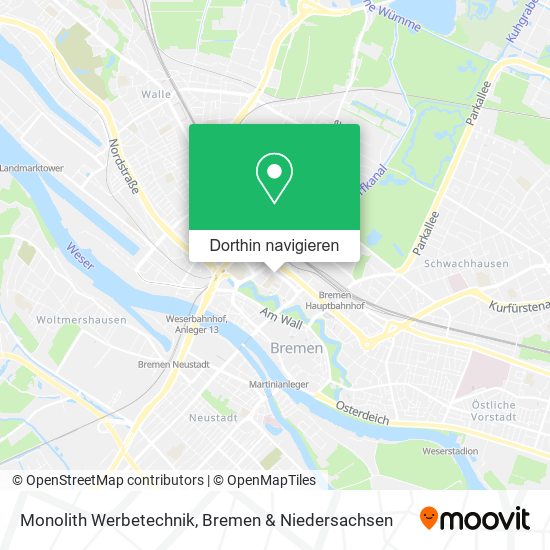 Monolith Werbetechnik Karte