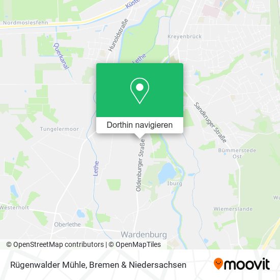 Rügenwalder Mühle Karte