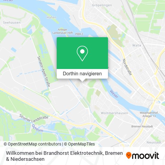 Willkommen bei Brandhorst Elektrotechnik Karte