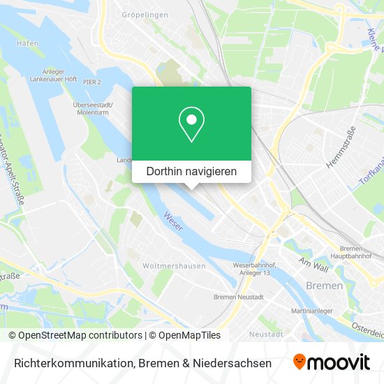 Richterkommunikation Karte
