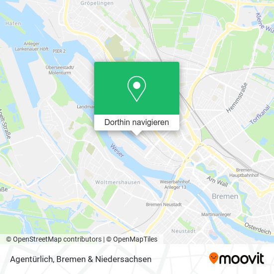 Agentürlich Karte