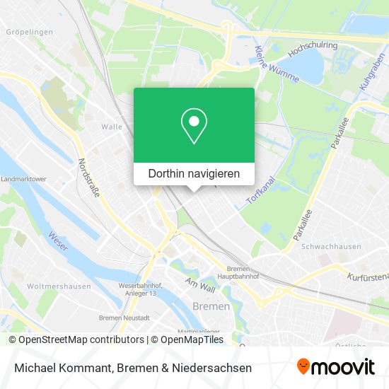 Michael Kommant Karte