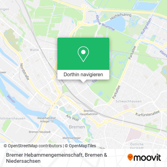 Bremer Hebammengemeinschaft Karte