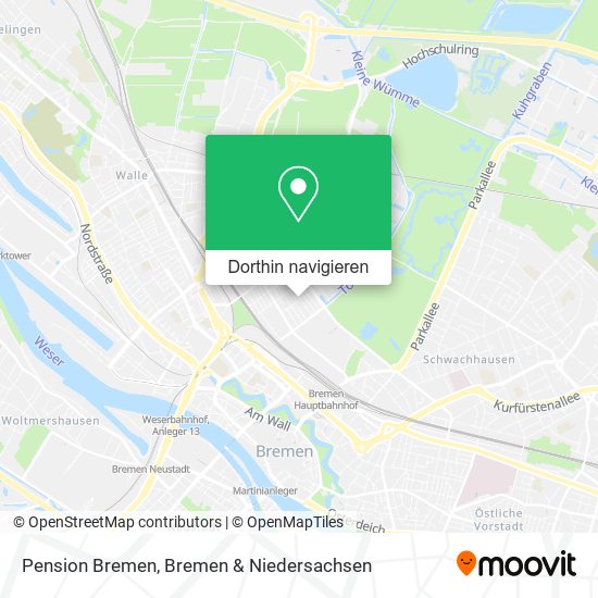 Pension Bremen Karte