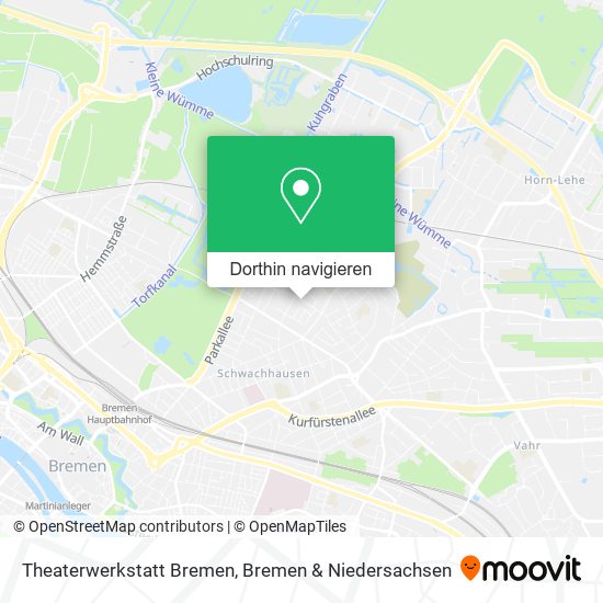 Theaterwerkstatt Bremen Karte
