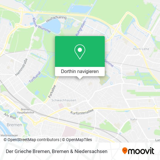 Der Grieche Bremen Karte